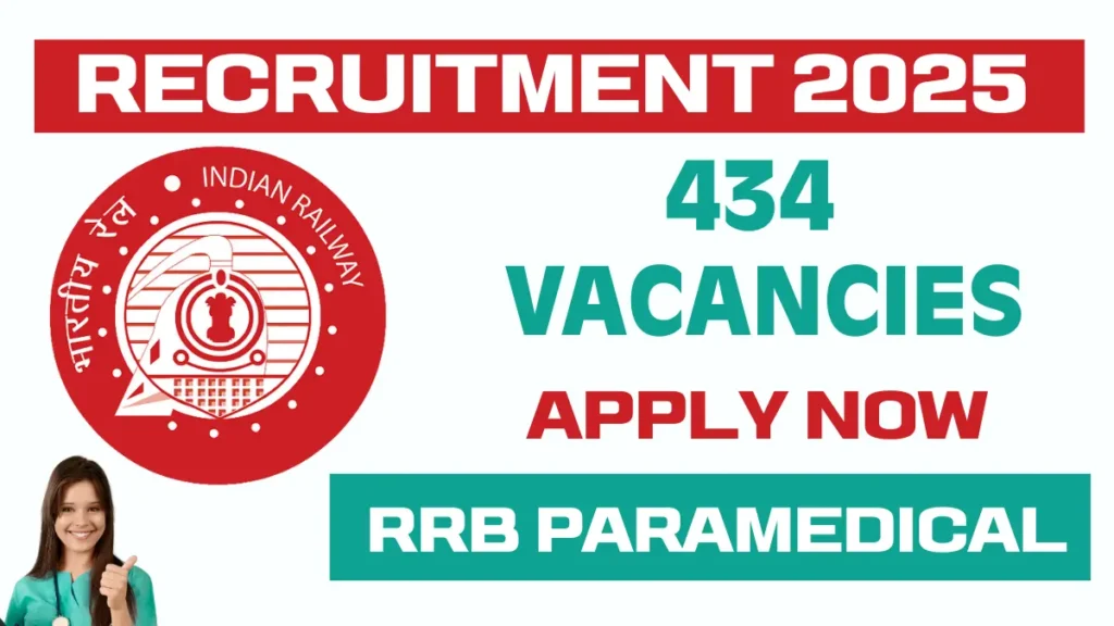 RRB Paramedical Recruitment 2025