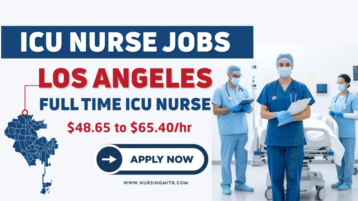 ICU Nurse Jobs Los Angeles
