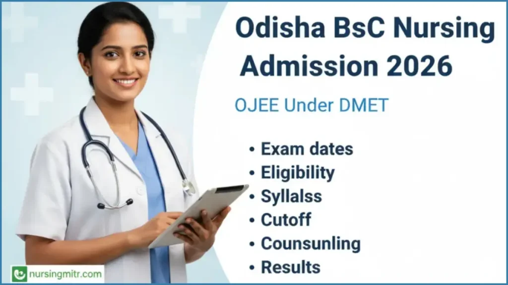 Odisha BSc Nursing Admission