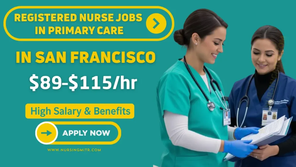Registered Nurse Job in Primary Care